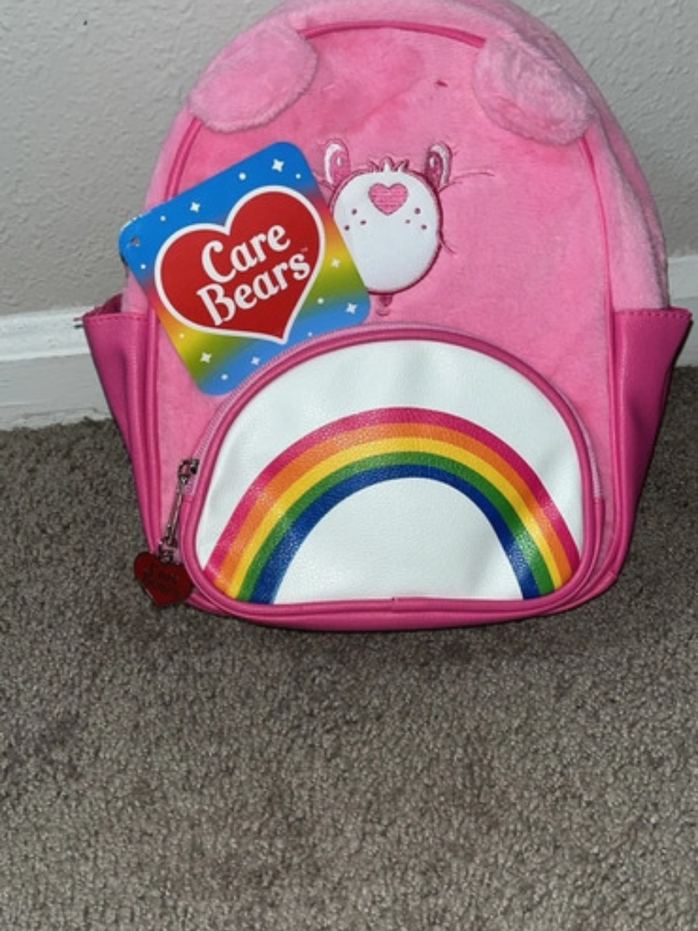 Care Bears Pink Rainbow Backpack